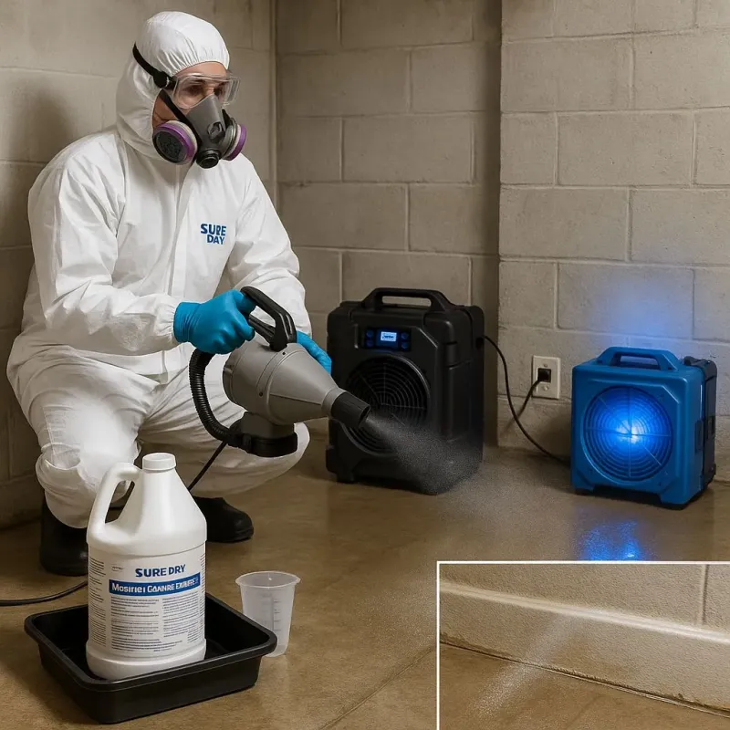 Sanitization and Odor Removal process in Demorest, GA