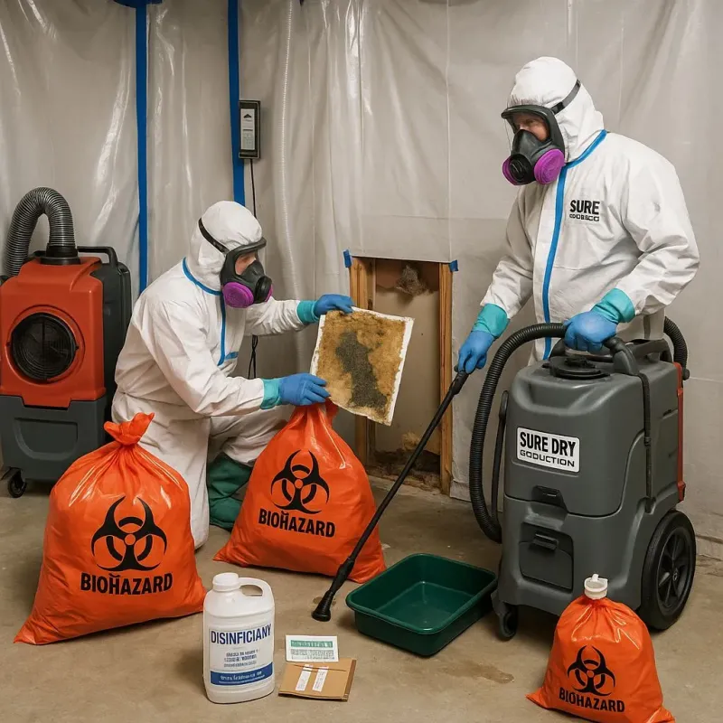 Contaminated Water Handling Protocols process in Demorest, GA