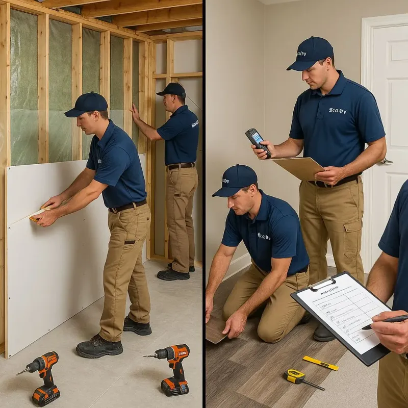 Repairs and Reconstruction process in Demorest, GA